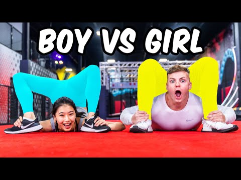 Видео: Состязание «ДЕВОЧКА против МАЛЬЧИКА» по ​​гимнастике и гибкости