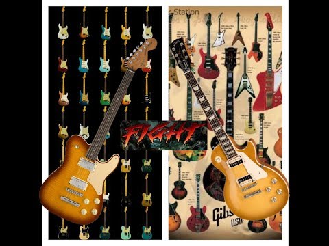 Видео: Fender победил Gibson, на его же поле!!! ТелеПолоСтрат vs Лес Пoл