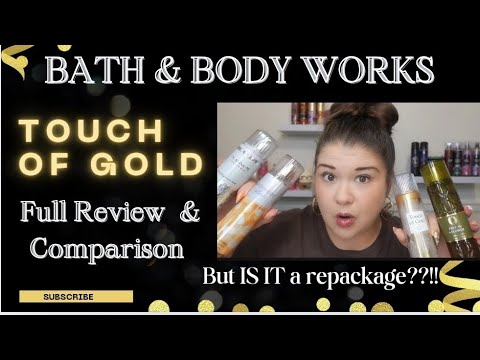 Видео: ✨ Bath & Body Works Touch of Gold ПОЛНЫЙ ОБЗОР И Сравнения | Это просто переупаковка? 💛