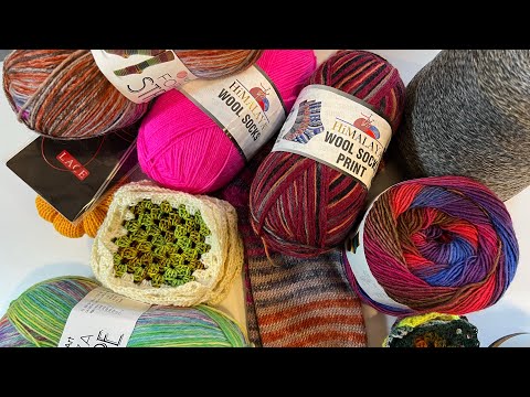 Видео: Покупки | Новый процесс, в который я уже влюбилась| Новинки носочной пряжи 