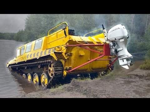 Видео: Строим самую быструю БМП на воде с Японским мотором за 500.000 рублей