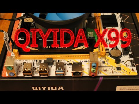 Видео: Материнская плата QIYIDA X99 lga 2011