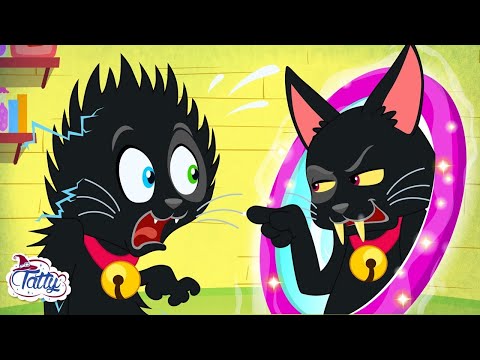 Видео: Забавна прича за децу са чаробним штапићем и помози породици. Узбудљива авантура Мале вештице Татти