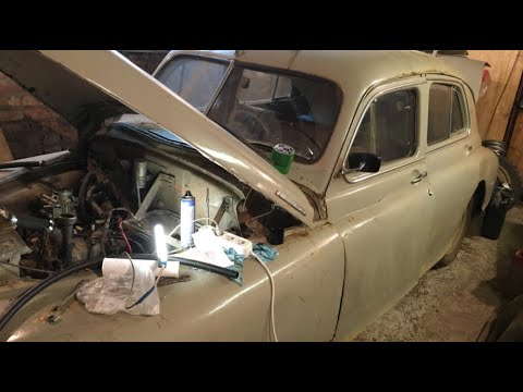 Видео: Победа ГАЗ М-20 оживление Часть1 - GAZRod Garage