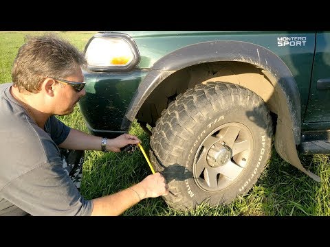 Видео: Выбор колес на Монтеро, Паджеро спорт