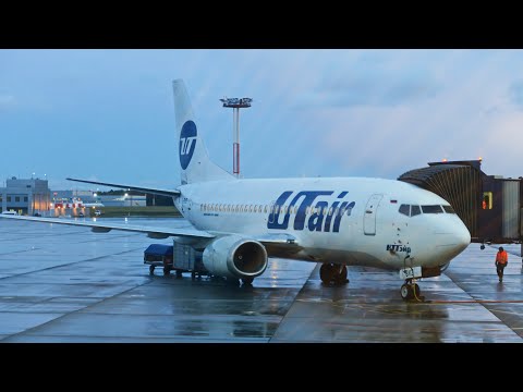 Видео: Boeing 737-500 а/к Utair | Рейс Ханты-Мансийск - Москва