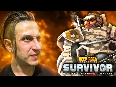 Видео: ПУЛЕМЁТЧИК-ДЖАГГЕРНАУТ ОТПРАВЛЯЕТСЯ НА БОССА В Deep Rock Galactic: Survivor #14