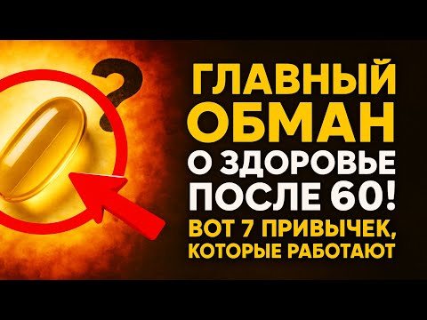 Видео: Главный ОБМАН о здоровье после 60! Вот 7 привычек, которые РАБОТАЮТ.
