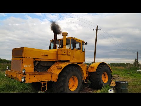 Видео: Наш К-700. Первый запуск нового двигателя ЯМЗ -238 НД5