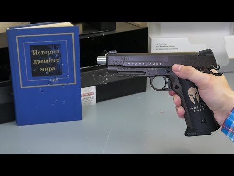 Видео: Пневматический кольт с особым дизайнном Sig Sauer 1911 Spartan