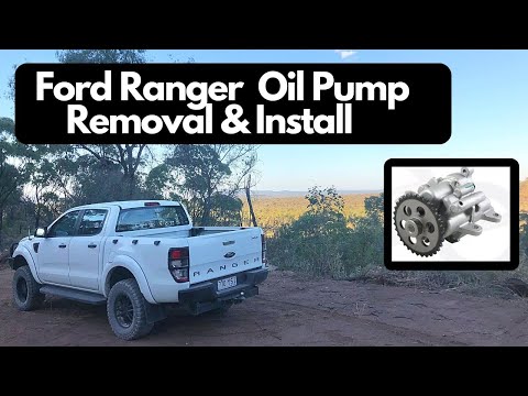 Видео: Снятие и установка масляного насоса Ford Ranger