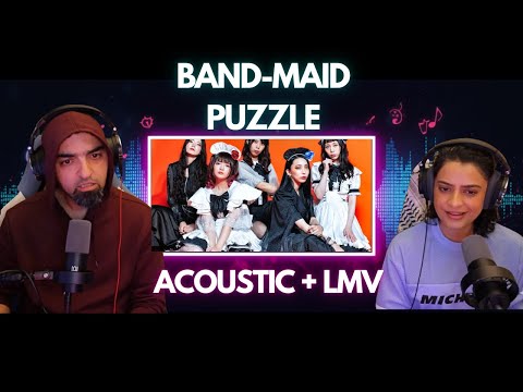 Видео: Band-Maid – Puzzle (акустика + концертный клип) | Впервые слышим обе песни
