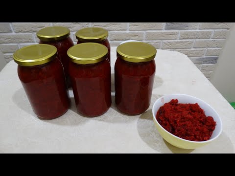 Видео: Свекольная икра на зиму. Съели банку за раз, очень необычный вкус...