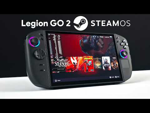 Видео: Legion Go 2 отлично работает на SteamOS 3.8!
