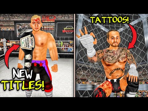 Видео: 10 НОВЫХ функций, которые должны быть в Wrestling Empire!