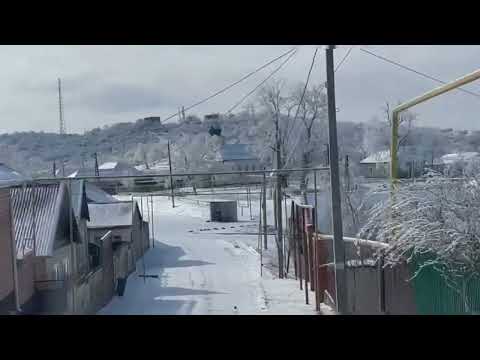 Видео: ЗИМНЯЯ СКАЗКА, Грозный, 56й-35й участок, Октябрьский район, туда и обратно. 8 февраля 23