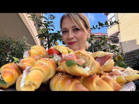 Видео: Солени кифлички за студен бюфет