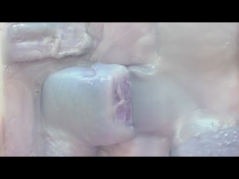 Видео: Soaked Purple Soap/ASMR 💧💜💜💜💧 /Таз Фиолетового Размокшего Мыла Разных Фирм /Satisfying  Soap ASMR!
