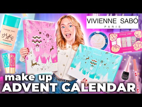 Видео: БОЛЬШАЯ РАСПАКОВКА АДВЕНТ-КАЛЕНДАРЕЙ VIVIENNE SABO 💄 мнооого косметики! Makeup Advent Calendar