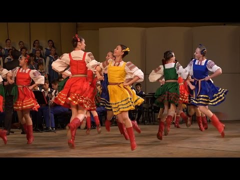 Видео: "Девичий перепляс", Ансамбль Локтева. "Girl's Dance", Loktev Ensemble.