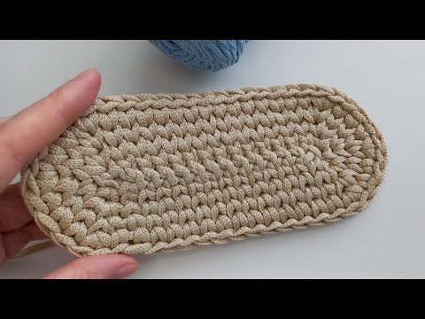 Видео: 💥БЕЗ ДЫРОК👍Овал без отверстий в центре. Овал крючком. Дно для сумки