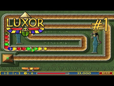 Видео: Прохождение Luxor #1 / ЧТО-ТО ТИПО ЗУМЫ?