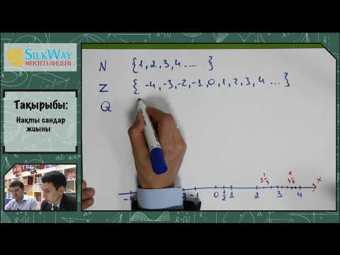 Видео: 8.02 Нақты сандар жиыны (The set of real numbers)