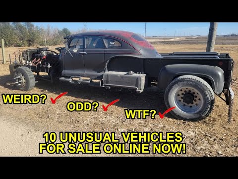 Видео: СТРАННЫЕ АВТОМОБИЛИ СРЕДА! 10 странных автомобилей, продающихся на рынке. Ссылки на рекламу в опи...