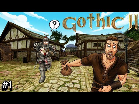 Видео: Уже не новичок в Готике 2 | Gothic 2 #1