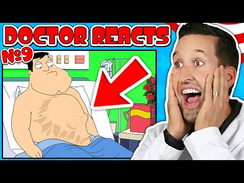 Видео: ВРАЧ смотрит смешные медицинские сцены из Американский папаша #9