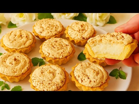 Видео: Кокосовые тарталетки /Десерт/. Рецепт тарта