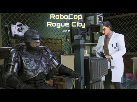 Видео: RoboCop Rogue City --﹥ Поломался Роби | поимка чувака в черном латексе (Часть 14)