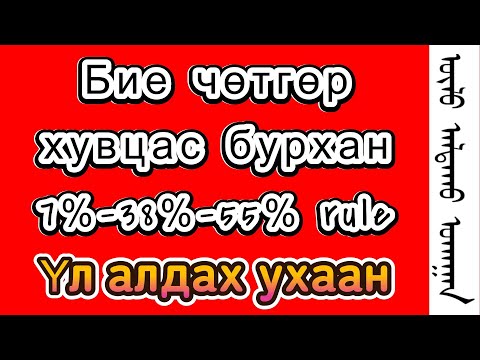 Видео: Бие чөтгөр хувцас бурхан 7% 38% 55% -ын дүрэм бизнес сэтгэл зүй үл алдах ухаан  цуврал лекц 5