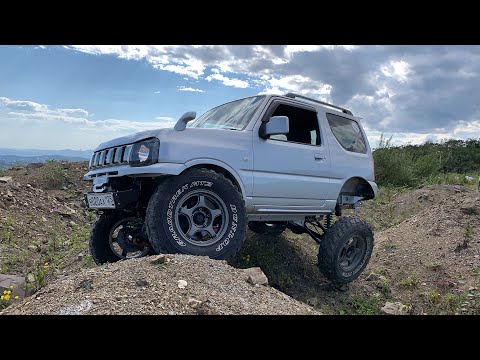Видео: Тест артикуляции S.JIMNY JB23W / 5LINK & 3LINK