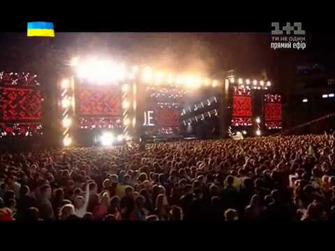 Видео: Океан Эльзы, концерт ко Дню Независимости во Львове ч.3 (2014) Okean Elzy (live)