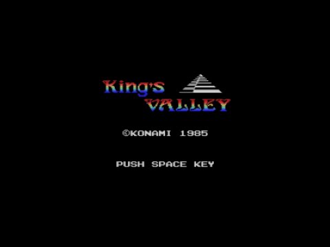 Видео: King's Valley [MSX] (1985). ПостРеХвост. Попытка два