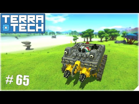 Видео: TerraTech прохождение серия-65 | Построил компактную мобильную базу