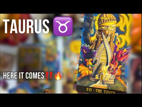 Видео: ТЕЛЕЦ ♉️ БАШНЯ⚡️ГОТОВЬСЯ К УДАРУ‼️‼️🔥