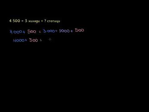 Видео: Различни начини за представяне на числа | 4. клас (България) | Кан Академия