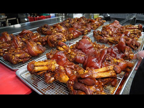 Видео: Фантастический мастер китайской кухни! Оригинальные китайские блюда — Топ-3 / Корейская уличная еда