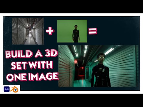 Видео: Создание 3D-объекта из фотографии в Blender