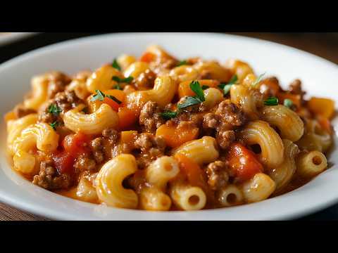 Видео: Невероятно вкусная паста с фаршем за 15 минут! Самый простой рецепт ужина!