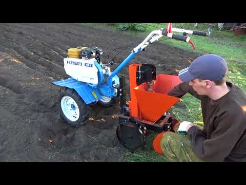 Видео: Картофелесажалка КС-01 "Целина"