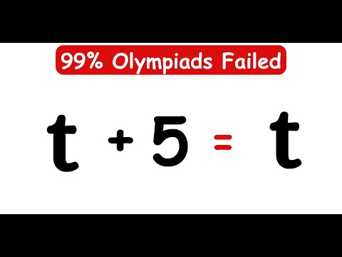 Видео: ОЛИМПИАДЫ В ГЕРМАНИИ || Как решить уравнение для t? || t = ? #математика