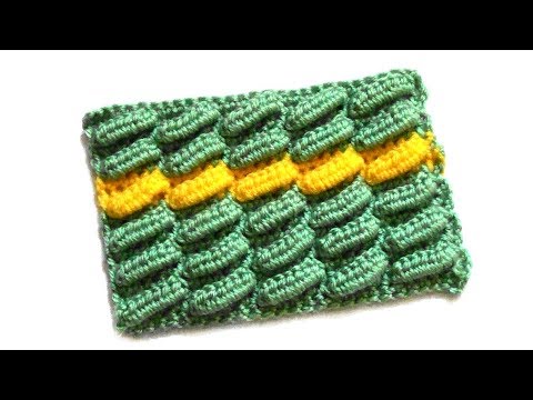 Видео: Плотный объемный узор