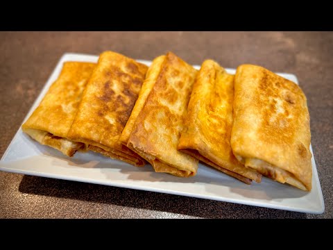 Видео: Бързи банички на тиган -мега вкусни / Из лаваша -просто и вкусно/ Lavash rolls -simple and tasty