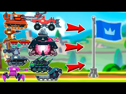 Видео: ВСЕ ЭПИЧЕСКИЕ ТАНКИ в Ивенте ДОМИНИРОВАНИЕ! Игра про Танки - Hills of Steel