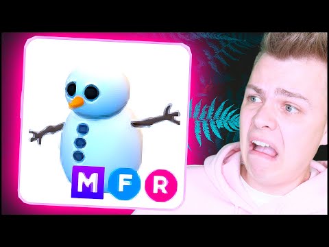 Видео: MEGA Snowman в Адопт Ми! ☃️ ТОП ТРЕЙДЫ в Adopt Me Роблокс Адопт Ми