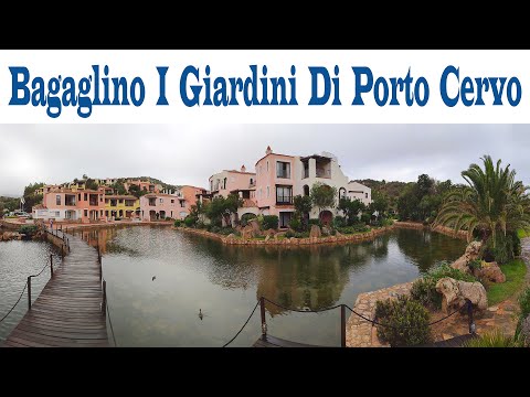Видео: 9 дней на Сардинии, часть - 9:  Hotel**** Bagaglino I Giardini Di Porto Cervo