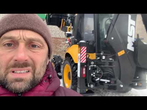 Видео: Купил экскаватор MST 642 PLUS Экскаватор уже в работе(2часть)
